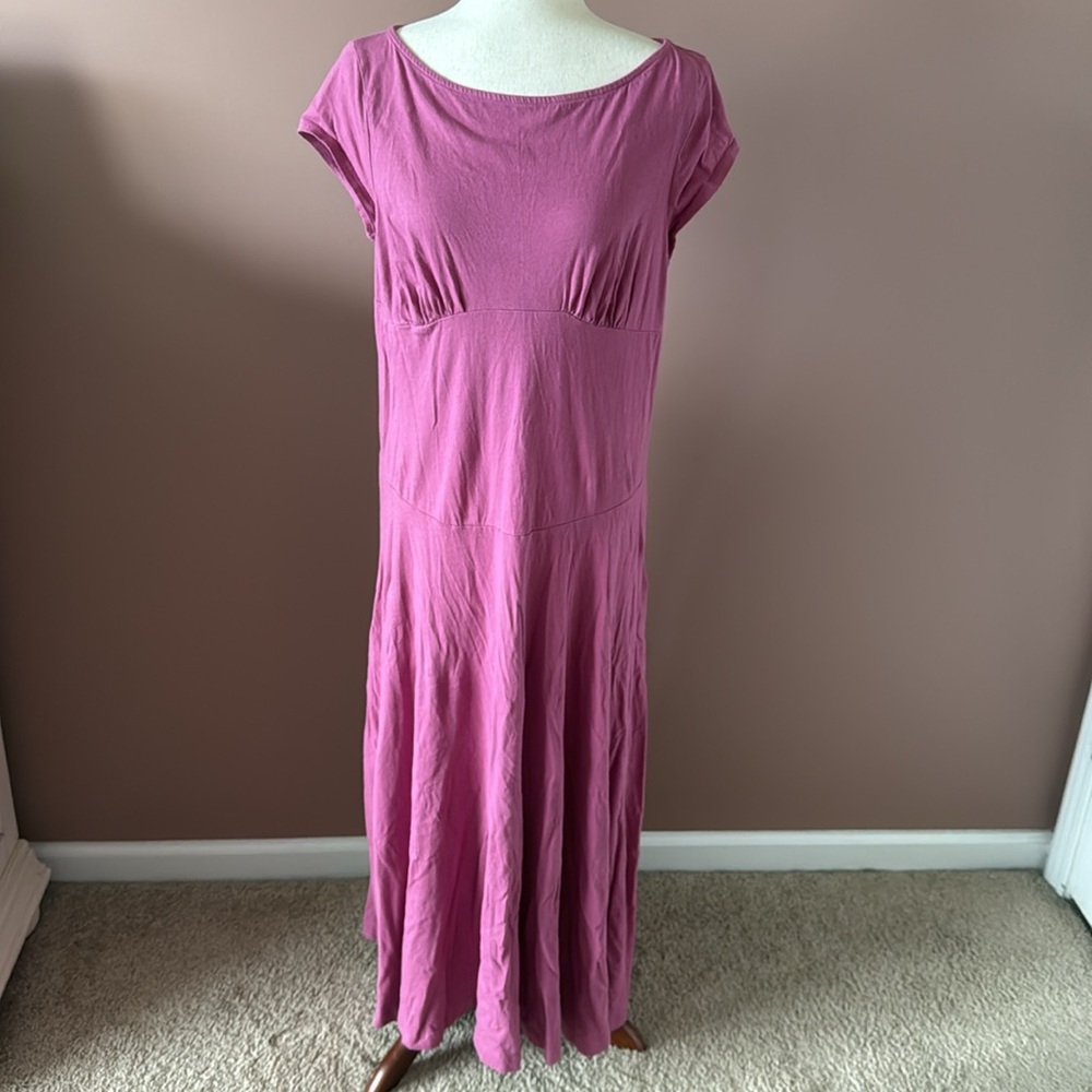 Elegant Pink Maxi Dress